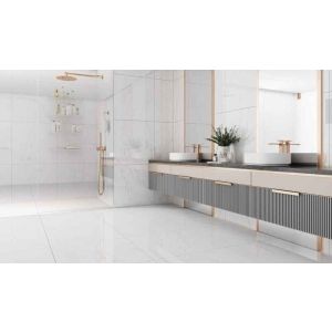 PORCELANATO RETIFICADO CALACATA LIGHT POLIDO 80X80 CX 2.57 MTS 86141