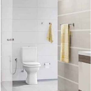 KIT BACIA C/ CAIXA  ACOPLADA LIRIO FIORI BRANCO COMBO LIRIO 55KT77-1FB