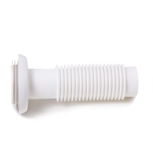 TUBO LIGACAO AJUSTAVEL BRANCO  KOHLS 