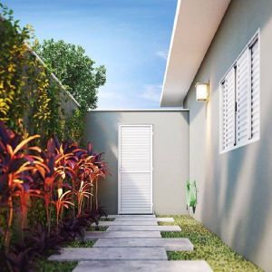 PORTA GIRO LAMINADA S/ VENTIL 215X085 REQ.6.5 BRANCA  ALUMINIO DIR  A130.2 