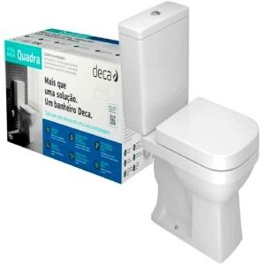 KIT BACIA QUADRA CD.01 BRANCO  KP.211.17 