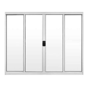 VITRO JCSG CORRER CENTRAL 4F LISO SM 1.50X1.00 R8.0 ALUMINIO BRANCO  P1035230 