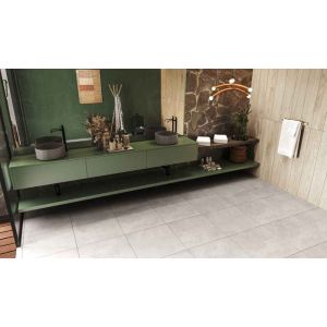 PORCELANATO RETIFICADO QUEBEC DARK GREY ACETINADO 61X61CX 2.23 MTS 80371