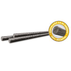 VERGALHAO CA-60 5.0MM BARRA   FERRO 5/0 12MTS 