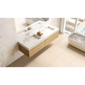 PORCELANATO GAUDI BROADWAY NUDE  ACETINADO 81X81  V2  CX 2.64 MTS