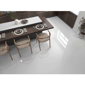 PISO RETIFICADO BRANCO POLIDO 60X120 EXTRA CX 2.16 MTS