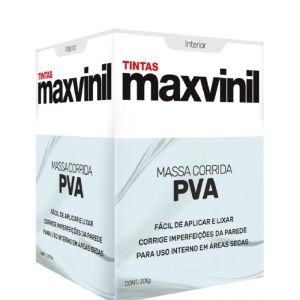 MASSA CORRIDA PVA  20KG (MAXVINIL CAIXA)