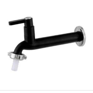 TORNEIRA COZ PAR BICO 1/4 VOLTA 1/2 DN 15 C63 PRETA / CROMADA PLASTIC 1058
