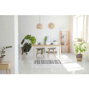 PISO RETIFICADO R710001 BRANCO LISO 70X70 EXTRA CX 3.43 MTS  791314 