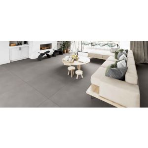 PORCELANATO RETIFICADO OBELISCO BETON ACETINADO IN 90X90 ESM.CX 2.43 MTS
