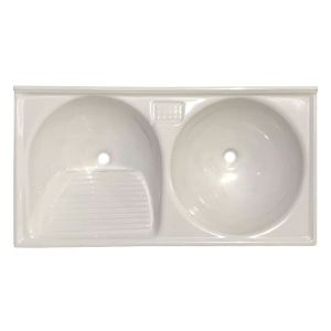 TANQUE DUPLO BRANCO 1.12 X 59  31 