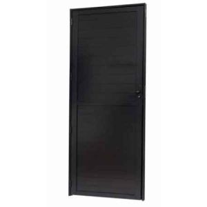 PORTA PAL CRISTAL 080X210 R4.0 PRETA DIR ALUMINIO P1025012