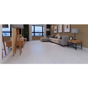 PORCELANATO RETIFICADO MONIER ARGENTA -90 ACETINADO ESM. 90X90 CX 2.43 MTS 3005-A