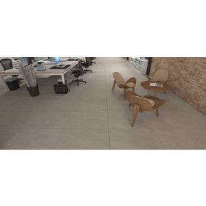 PORCELANATO RETIFICADO VALENCIA BETON ACETINADO IN 90X90 ESM. CX 2.43 MTS
