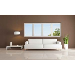 PORCELANATO RETIFICADO UNIQUE BEGE-70 POLIDO 70X70 ESM. CX 2.44 MTS 3098-A