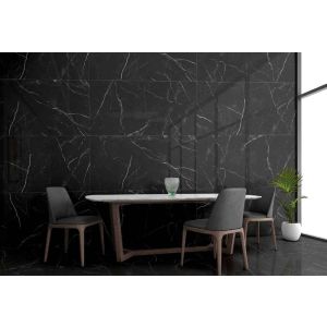 PLACA PISO RETIFIC. ROCHAMAXX MARMO NERO POLIDO HD 61X116 EXTRA CX 2.83M²   820916 